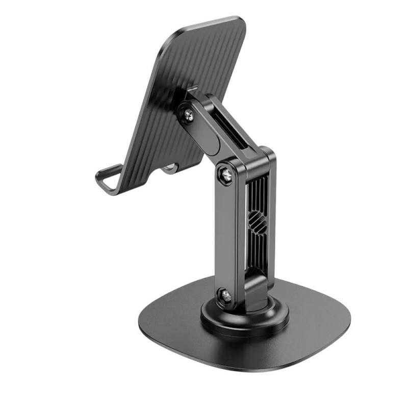 Настільний тримач для телефона та планшета Hoco HD6 black Настільний тримач для телефона та планшета Hoco HD6 black