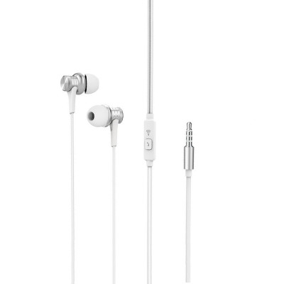 Навушники Borofone BM22 з мікрофоном silver Навушники Borofone BM22 з мікрофоном silver