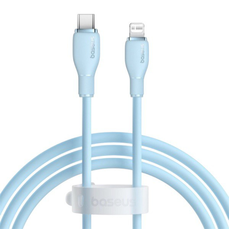 USB кабель Baseus Type-C to Lightning P10355701311-00 blue 1.2m USB кабель Baseus Type-C to Lightning P10355701311-00 blue 1.2m