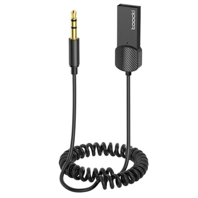 Автомобільний Bluetooth адаптер Toocki BT-01 audio wireless black Автомобільний Bluetooth адаптер Toocki BT-01 audio wireless black