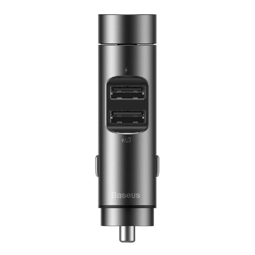FM трансмітер Bluetooth Baseus CCNLZ-0G grey FM трансмітер Bluetooth Baseus CCNLZ-0G grey