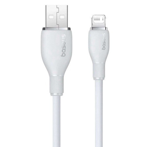 USB кабель Baseus Lightning P10355700221-00 white 1.2m USB кабель Baseus Lightning P10355700221-00 white 1.2m