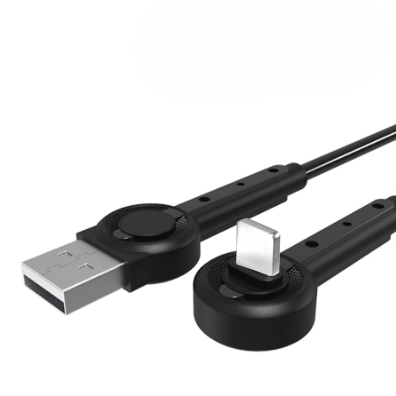 USB кабель Moxom MX-CB01 Lightning black