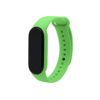Ремінець для Xiaomi Mi Band 5, 6 silicone green