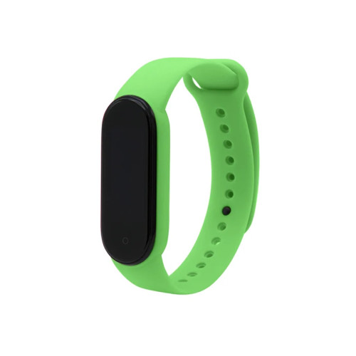 Ремінець для Xiaomi Mi Band 5, 6 silicone green