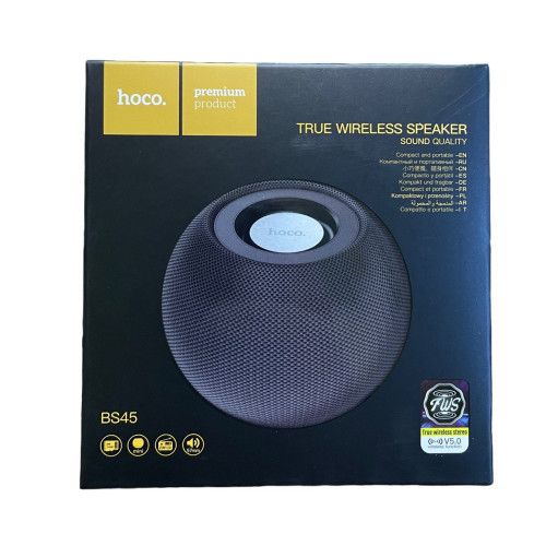 Колонка Bluetooth Hoco BS45 black Колонка Bluetooth Hoco BS45 black