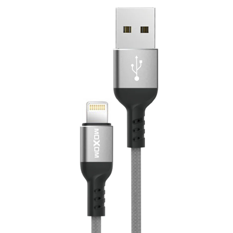USB кабель Moxom CC-35 Lightning grey