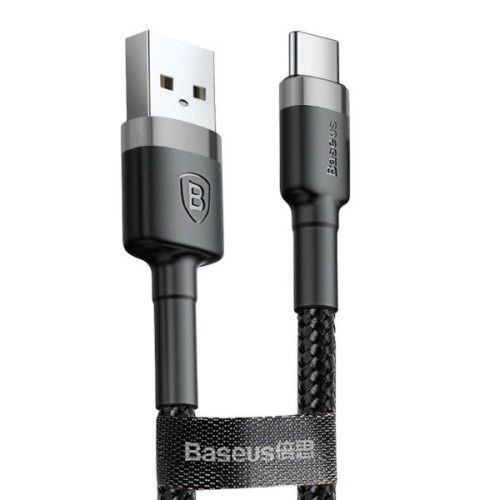 USB кабель Baseus Type-C CATKLF-AG1 black-grey 0.5m USB кабель Baseus Type-C CATKLF-AG1 black-grey 0.5m