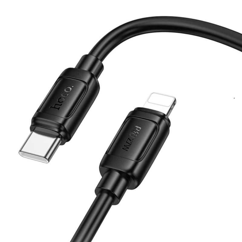 USB кабель Hoco X115 Type-C to Lightning black USB кабель Hoco X115 Type-C to Lightning black