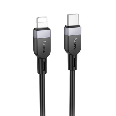 USB кабель Hoco X119 Type-C to Lightning black USB кабель Hoco X119 Type-C to Lightning black