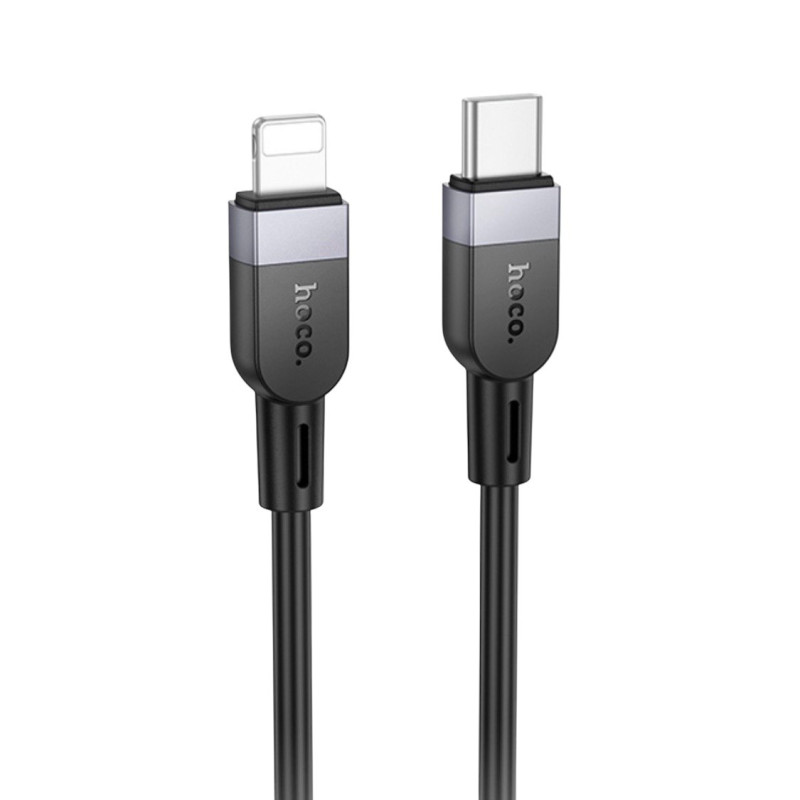 USB кабель Hoco X119 Type-C to Lightning black USB кабель Hoco X119 Type-C to Lightning black