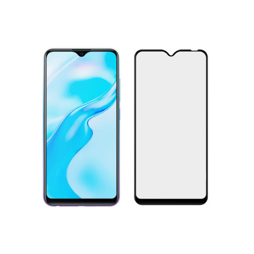 Захисне скло Glass Vivo Y1S, Samsung A10 Full Glue black