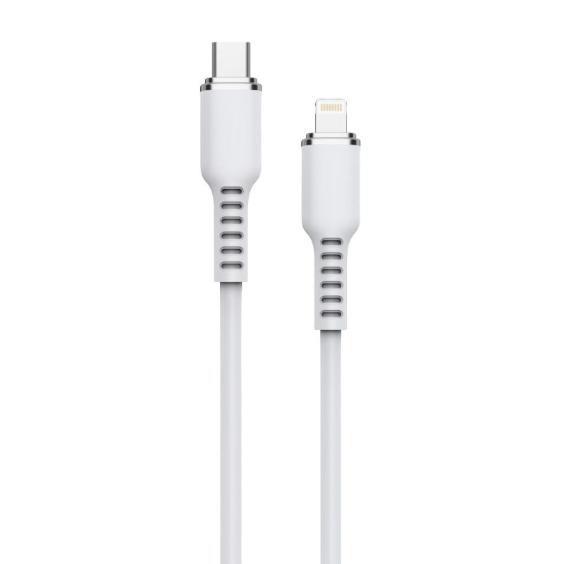 USB кабель Walker C795 Type-C to Lightning white