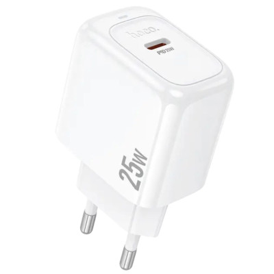 Зарядний пристрій Hoco CS53A USB-C 25W white Зарядний пристрій Hoco CS53A USB-C 25W white