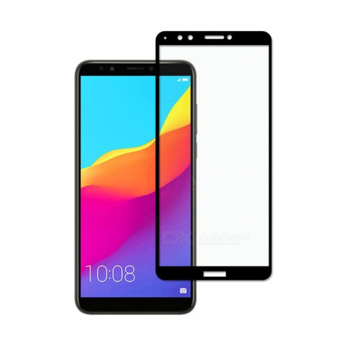 Захисне скло Glass Huawei Y7 2018 Full Glue black Захисне скло Glass Huawei Y7 2018 Full Glue black