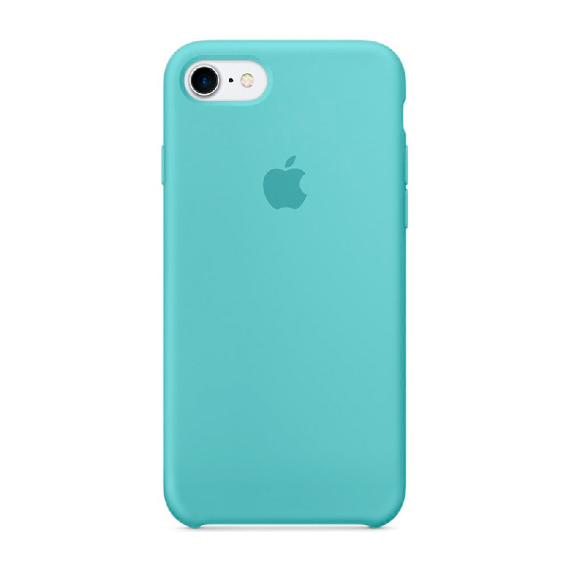 Накладка Original Silicone Case iPhone 7, 8, SE 2020 blue sea