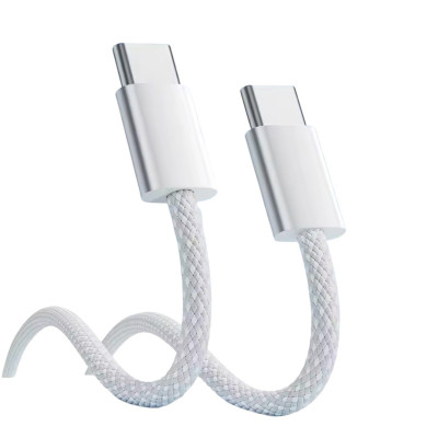 USB кабель Essager Type-C to Type-C 60W white USB кабель Essager Type-C to Type-C 60W white