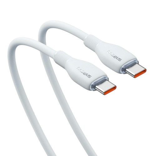 USB кабель Baseus Type-C to Type-C P10355702221-00 100W white 1.2m USB кабель Baseus Type-C to Type-C P10355702221-00 100W white 1.2m