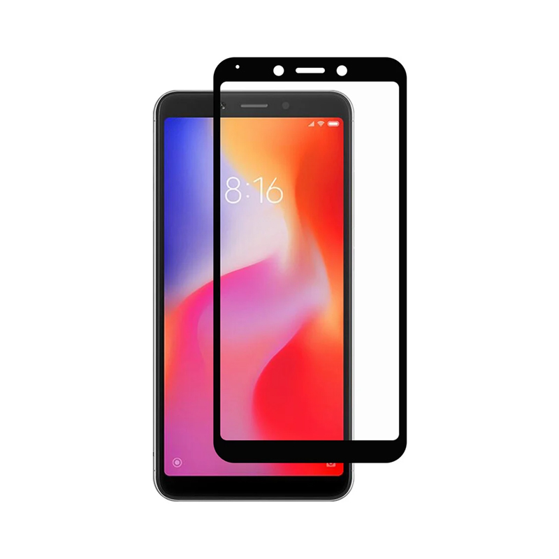 Захисне скло Glass Xiaomi Redmi 6, 6A 9D black