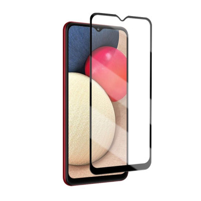 Захисне скло Glass Samsung A02, A02S, M02S, A025, A12, M12, A32 5G Full Glue black