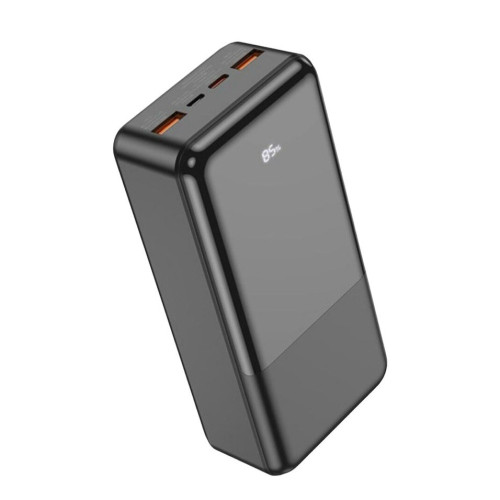 Зовнішній акумулятор Hoco J108B QC3.0, 22.W LCD 30000 mAh black