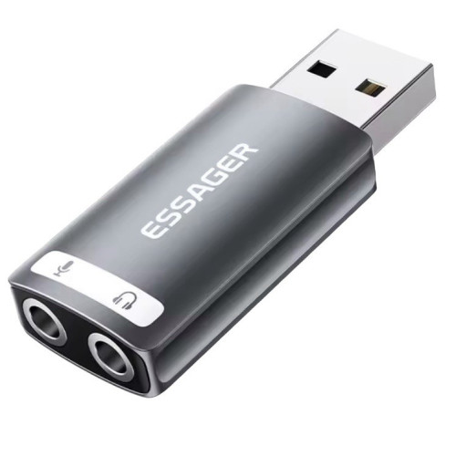 Sound card USB to 3.5 2in1 Essager