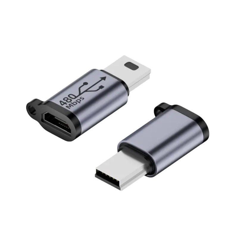 Перехідник microUSB на mini USB G04-03