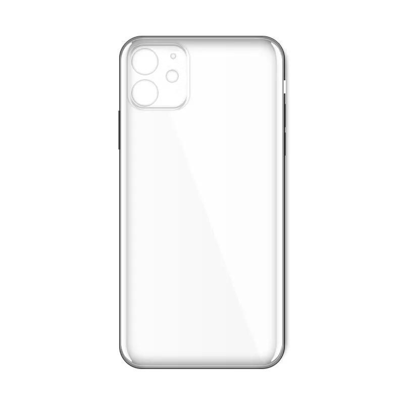 Накладка Silicone Case iPhone 12 прозора