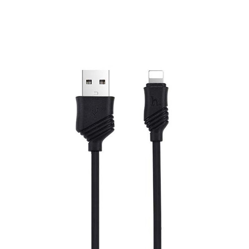 USB кабель Hoco X6 Khaki Lightning black