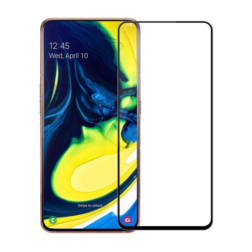 Захисне скло Glass Samsung A90, A80 9D black Захисне скло Glass Samsung A90, A80 9D black