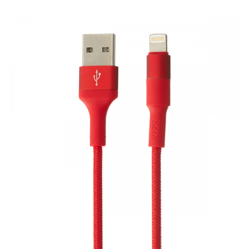 USB кабель Hoco X26 Xpress Lightning red