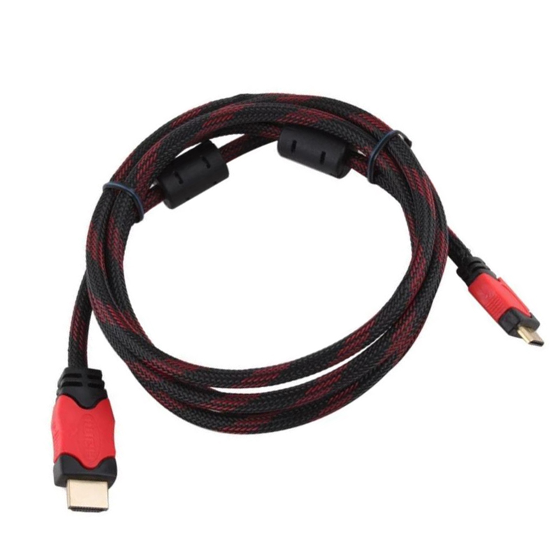 Кабель HDMI на HDMI 3 метра black-red