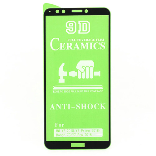 Захисне скло Glass Huawei Y7 2018 Ceramic black