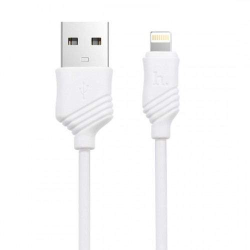 USB кабель Hoco X6 Khaki Lightning white USB кабель Hoco X6 Khaki Lightning white