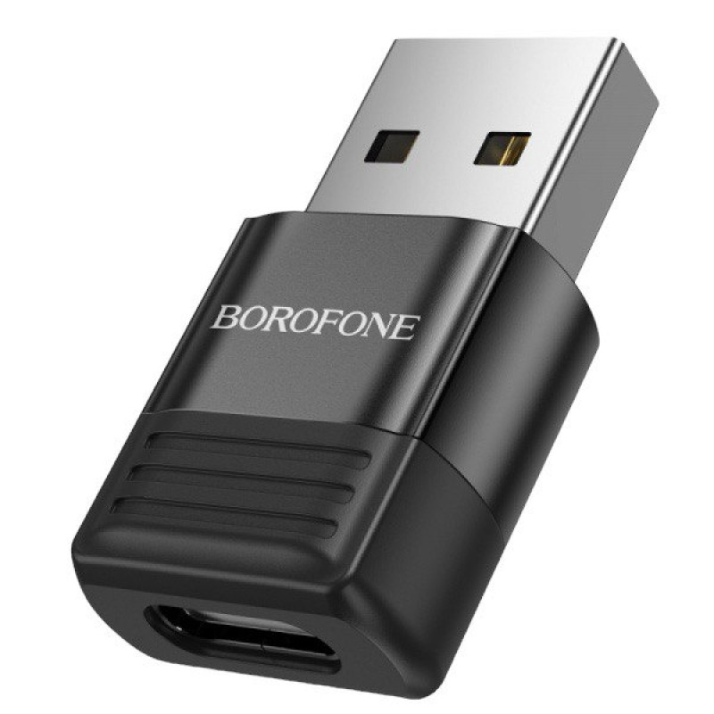 Перехідник Type-C на USB Borofone BV18 black
