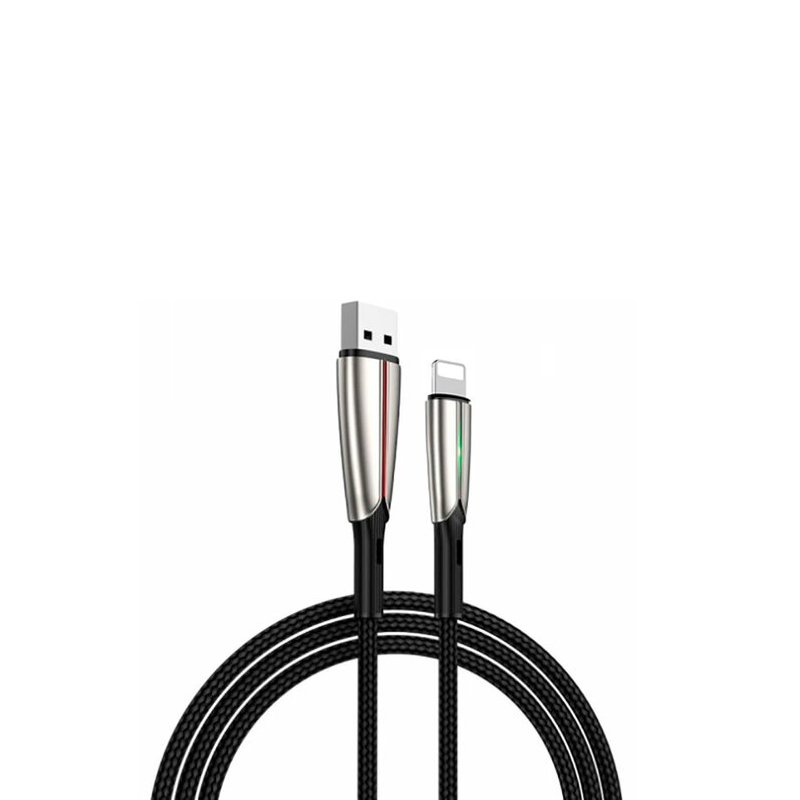 USB кабель Joyroom S-M399 Led Time Lightning black