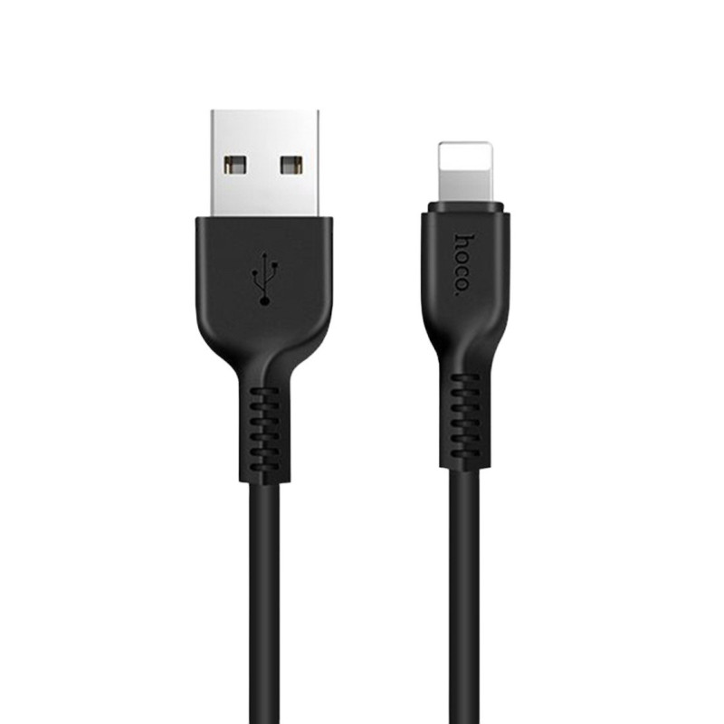 USB кабель Hoco X20 Flash Lightning black